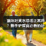 猫咪吐黄水带毛正常吗？新手铲屎官必看的处理指南（图2）