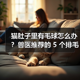猫肚子里有毛球怎么办？兽医推荐的 5 个排毛方法-含自制化毛膏（图3）