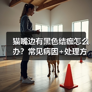猫嘴边有黑色结痂怎么办？常见病因+处理方法（图4）