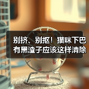 别挤、别抠！猫咪下巴有黑渣子应该这样清除！（图3）