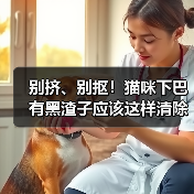 别挤、别抠！猫咪下巴有黑渣子应该这样清除！（图4）