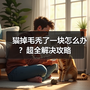 猫掉毛秃了一块怎么办？超全解决攻略（图4）