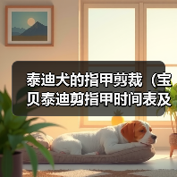 泰迪犬的指甲剪裁(宝贝泰迪剪指甲时间表及注意事项)(图3) 泰迪犬的指甲剪裁(宝贝泰迪剪指甲时间表及注意事项)(图3)