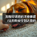 狗狗空运后的注意事项(让狗狗安全到达目的地的秘诀)(图3) 狗狗空运后的注意事项(让狗狗安全到达目的地的秘诀)(图3)