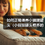如何正确喂养小猫猫罐头(小猫猫罐头喂养的技巧与注意事项)(图3) 如何正确喂养小猫猫罐头(小猫猫罐头喂养的技巧与注意事项)(图3)