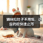 猫咪拉肚子不用慌，这些药能快速止泻