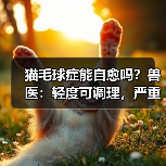 猫毛球症能自愈吗？兽医：轻度可调理，严重需专业治疗