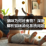 猫咪为何吐食物？深度解析猫咪消化系统问题