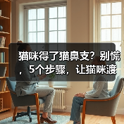 猫咪得了猫鼻支？别慌，5个步骤，让猫咪渡过难关！（图3）