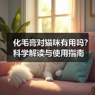 化毛膏对猫咪有用吗？科学解读与使用指南（图2）