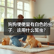 狗狗便便里有白色的虫子，该用什么驱虫？