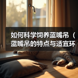 如何科学饲养蓝嘴吊（蓝嘴吊的特点与适宜环境、饲料和水质管理等注意事项）（图4）