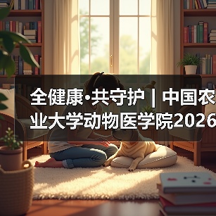 全健康·共守护 | 中国农业大学动物医学院2026年第一批学术岗招聘启动！（图2）