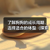 了解狗狗的成长周期，选择适合的体型（探索不同体型狗狗的成长需求与特点）