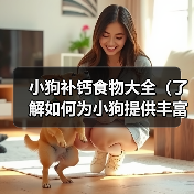 小狗补钙食物大全（了解如何为小狗提供丰富的补钙食物）