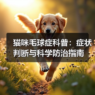 猫咪毛球症科普：症状判断与科学防治指南（图1）