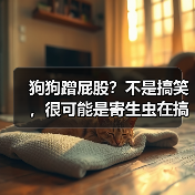 狗狗蹭屁股？不是搞笑，很可能是寄生虫在搞鬼！（图2）