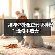 猫咪体外驱虫药哪种好？选对不选贵！（图4）