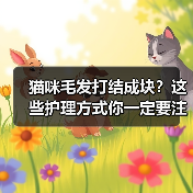 猫咪毛发打结成块？这些护理方式你一定要注意！（图3）