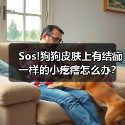 Sos!狗狗皮肤上有结痂一样的小疙瘩怎么办？（图4）