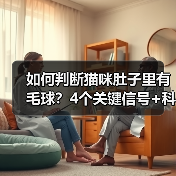 如何判断猫咪肚子里有毛球？4个关键信号+科学检测方法（图4）