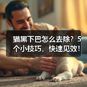 猫黑下巴怎么去除？5个小技巧，快速见效！（图2）