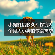 小狗能饿多久?探究2个月大小狗的饮食需求(解析小狗饥饿感的持续时间及影响因素)(图3) 小狗能饿多久?探究2个月大小狗的饮食需求(解析小狗饥饿感的持续时间及影响因素)(图3)