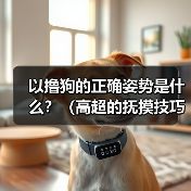 以撸狗的正确姿势是什么？（高超的抚摸技巧让它爱上你）
