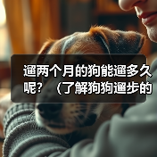 遛两个月的狗能遛多久呢？（了解狗狗遛步的时间需求和注意事项）