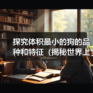 探究体积最小的狗的品种和特征(揭秘世界上最小体型狗的品种、特点及饲养注意事项)(图4) 探究体积最小的狗的品种和特征(揭秘世界上最小体型狗的品种、特点及饲养注意事项)(图4)