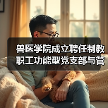 兽医学院成立聘任制教职工功能型党支部与管理委员会(图4) 兽医学院成立聘任制教职工功能型党支部与管理委员会(图4)
