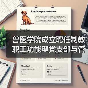 兽医学院成立聘任制教职工功能型党支部与管理委员会(图3) 兽医学院成立聘任制教职工功能型党支部与管理委员会(图3)