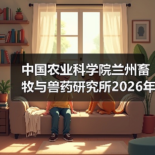 中国农业科学院兰州畜牧与兽药研究所2026年度招聘公示
