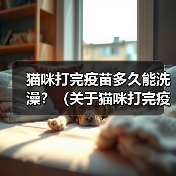 猫咪打完疫苗多久能洗澡？（关于猫咪打完疫苗后洗澡的时间和注意事项）