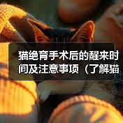 猫绝育手术后的醒来时间及注意事项(了解猫绝育手术后的恢复情况,守护爱宠健康)(图3) 猫绝育手术后的醒来时间及注意事项(了解猫绝育手术后的恢复情况,守护爱宠健康)(图3)