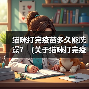 猫咪打完疫苗多久能洗澡?(关于猫咪打完疫苗后洗澡的时间和注意事项)(图3) 猫咪打完疫苗多久能洗澡?(关于猫咪打完疫苗后洗澡的时间和注意事项)(图3)