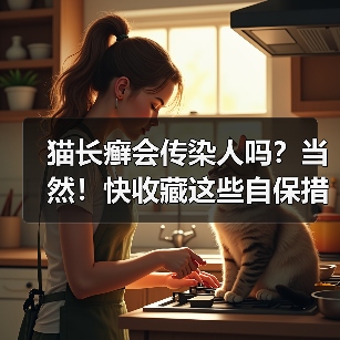 猫长癣会传染人吗？当然！快收藏这些自保措施！（图2）