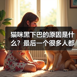 猫咪黑下巴的原因是什么？最后一个很多人都忽略了！（图2）