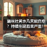 猫咪吐黄水几天能自愈？持续拖延后果严重！（图3）