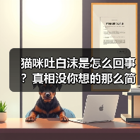 猫咪吐白沫是怎么回事？真相没你想的那么简单！（图1）