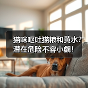 猫咪呕吐猫粮和黄水？潜在危险不容小觑！（图4）