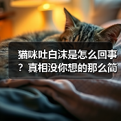 猫咪吐白沫是怎么回事？真相没你想的那么简单！（图2）