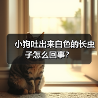 小狗吐出来白色的长虫子怎么回事?(图4) 小狗吐出来白色的长虫子怎么回事?(图4)