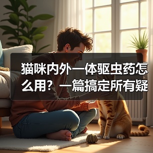 猫咪内外一体驱虫药怎么用？一篇搞定所有疑问～