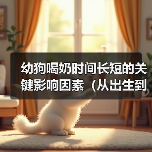 幼狗喝奶时间长短的关键影响因素(从出生到断奶,幼狗喝奶的时间和需求变化)(图4) 幼狗喝奶时间长短的关键影响因素(从出生到断奶,幼狗喝奶的时间和需求变化)(图4)