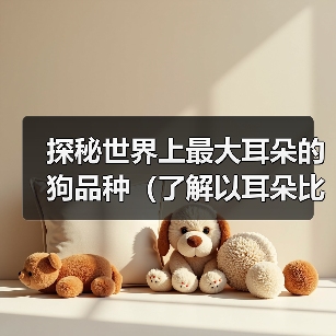 探秘世界上最大耳朵的狗品种（了解以耳朵比较大的狗，让你眼前一亮！）（图3）