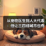 从宠物医生到人大代表：他让三四线城市也有了高品质宠物医疗服务