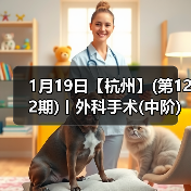1月19日【杭州】(第122期)丨外科手术(中阶)实战班，2人/组提供一猫一狗，实操超多！（图4）