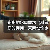 狗狗的水量需求（科普你的狗狗一天所需饮水量及水分摄入的关键）（图4）