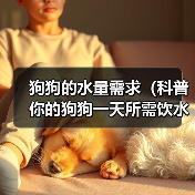 狗狗的水量需求（科普你的狗狗一天所需饮水量及水分摄入的关键）（图2）